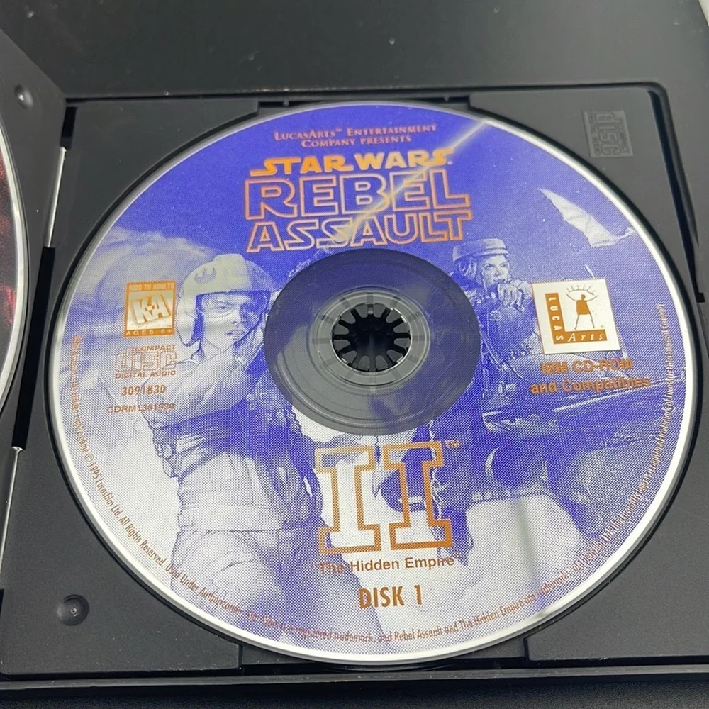 Lucas Arts Entertainment Company Star Wars PC Game Set 1997 - 5 Disc Set